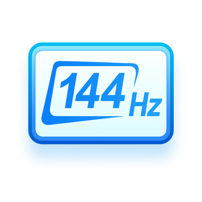144 HZ 刷新率